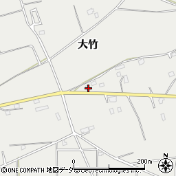 茨城県鉾田市大竹850-2周辺の地図