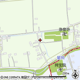 埼玉県熊谷市下川上161周辺の地図