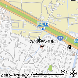 埼玉県熊谷市上之1185-4周辺の地図