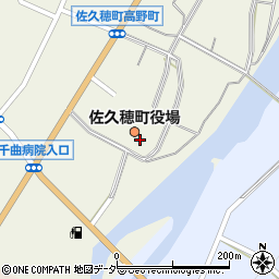 佐久穂町役場周辺の地図