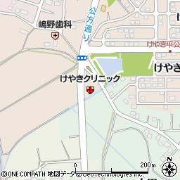 茨城県古河市坂間409周辺の地図