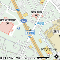かつや 埼玉羽生店周辺の地図