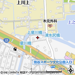 埼玉県熊谷市上之994-13周辺の地図