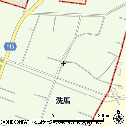 長野県塩尻市洗馬8831周辺の地図