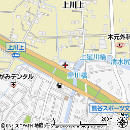 埼玉県熊谷市上之1069-1周辺の地図
