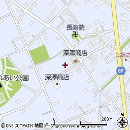 埼玉県深谷市折之口165周辺の地図