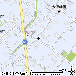 埼玉県深谷市折之口197周辺の地図
