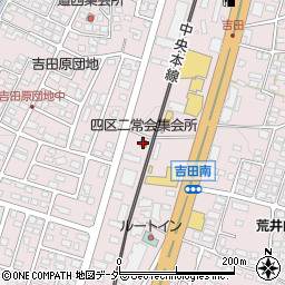 吉田四区二・七常会集会所周辺の地図