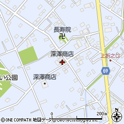 埼玉県深谷市折之口166周辺の地図