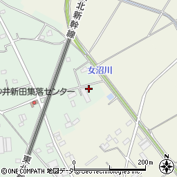 茨城県古河市砂井新田6周辺の地図