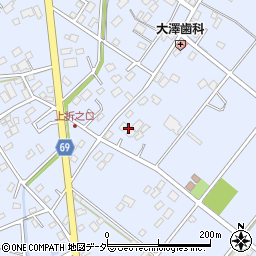 埼玉県深谷市折之口202周辺の地図