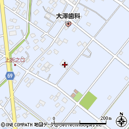 埼玉県深谷市折之口206周辺の地図