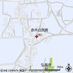 長野県松本市寿小赤2021周辺の地図