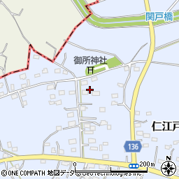 茨城県結城郡八千代町仁江戸1429周辺の地図