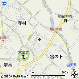 長野県松本市内田2100周辺の地図