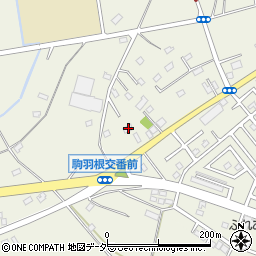 茨城県古河市駒羽根989周辺の地図