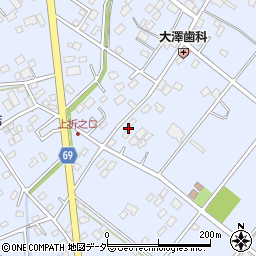 埼玉県深谷市折之口196周辺の地図