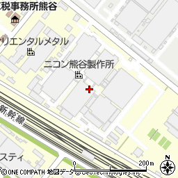 埼玉県熊谷市御稜威ケ原周辺の地図