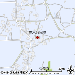 長野県松本市寿小赤2021-7周辺の地図