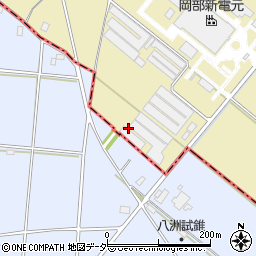 埼玉県深谷市本郷374周辺の地図