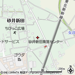 茨城県古河市砂井新田99周辺の地図