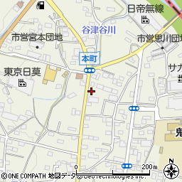 群馬県藤岡市鬼石278-3周辺の地図