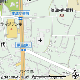熊谷市役所上下水道部　水道課　施設周辺の地図