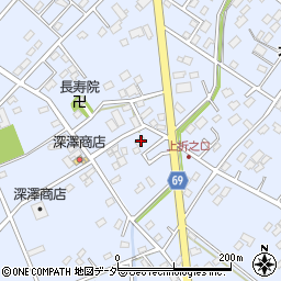埼玉県深谷市折之口468周辺の地図