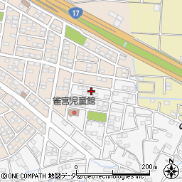 埼玉県熊谷市上之1303-7周辺の地図