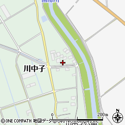 茨城県小美玉市川中子814周辺の地図