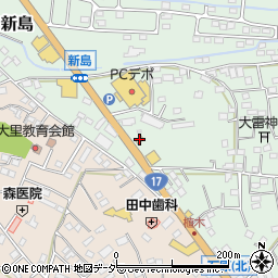 すき家熊谷西店周辺の地図