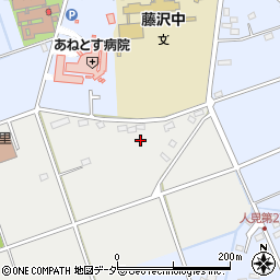 埼玉県深谷市境136周辺の地図