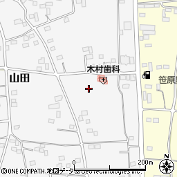 茨城県古河市山田485周辺の地図