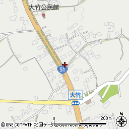 茨城県鉾田市大竹1075-1周辺の地図