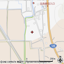 茨城県つくば市北条2451周辺の地図