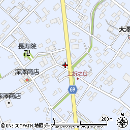埼玉県深谷市折之口191周辺の地図