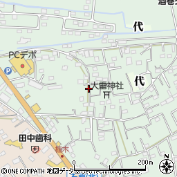 ガラス割れ換え工事　熊谷周辺の地図