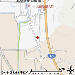 茨城県つくば市北条2421周辺の地図