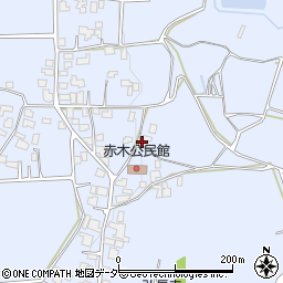 長野県松本市寿小赤2021-6周辺の地図