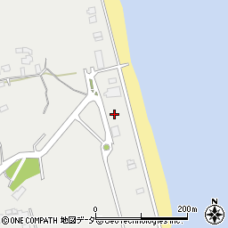鹿島灘海浜公園トイレ１周辺の地図