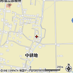 長野県山形村（東筑摩郡）下村東周辺の地図