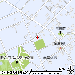埼玉県深谷市折之口162周辺の地図