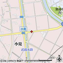 小見武蔵橋周辺の地図