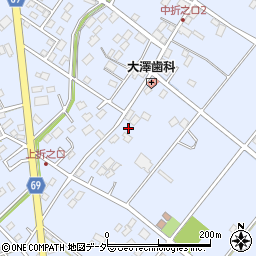 埼玉県深谷市折之口208周辺の地図