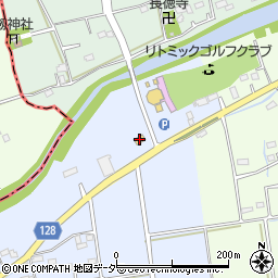 ローソン行田上池守店周辺の地図