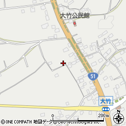 茨城県鉾田市大竹918-13周辺の地図