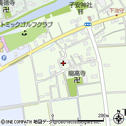 埼玉県行田市下池守471周辺の地図