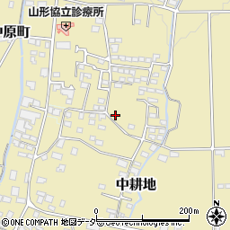 長野県東筑摩郡山形村小坂2483-2周辺の地図