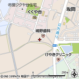 茨城県古河市坂間112周辺の地図