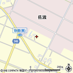 埼玉県加須市砂原837周辺の地図